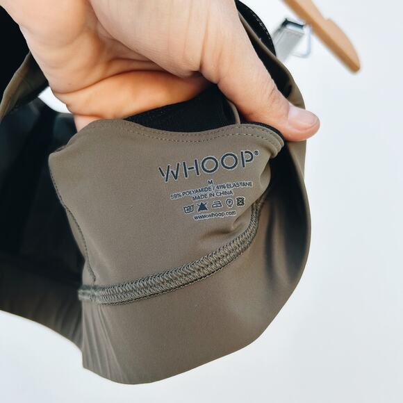 Whoop Any-Wear Sports Bra Workout Gear 4.0 Olive Green Medium Racer Back - Picture 9 of 9